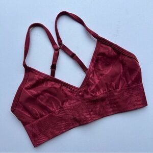 Lululemon Light Impact Sports Bra | Size 6 | Color: Maroon Marble